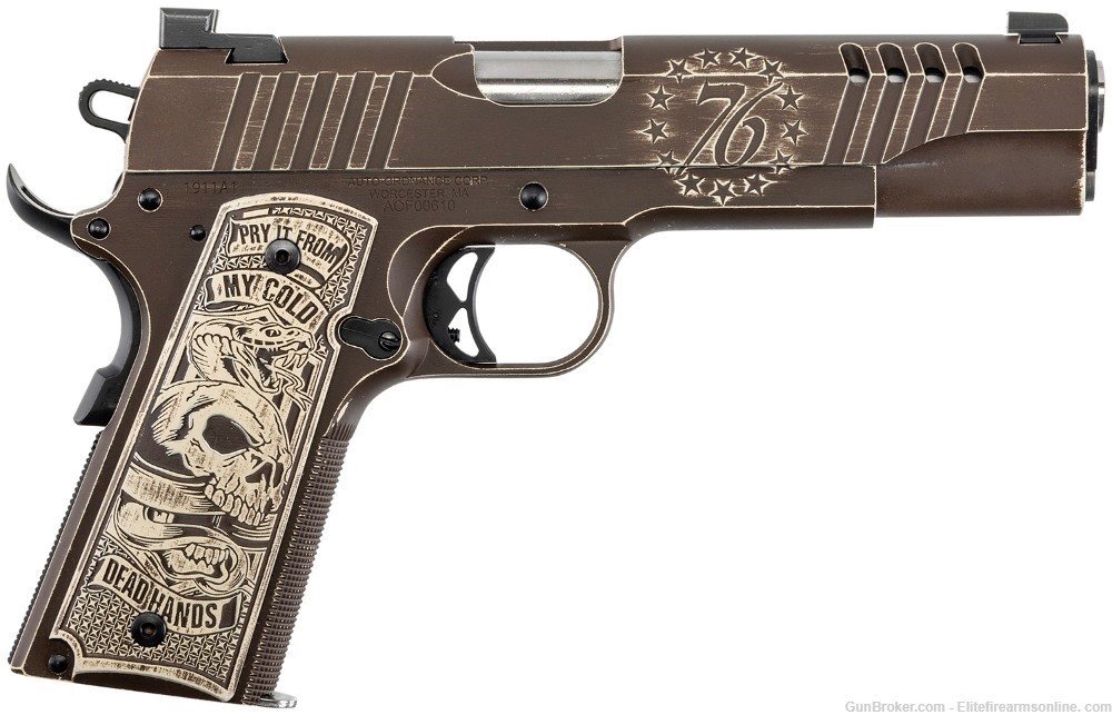 AUTO ORDNANCE 1911 COLD DEAD HANDS 1911 ORDNANCE AUTO-img-1