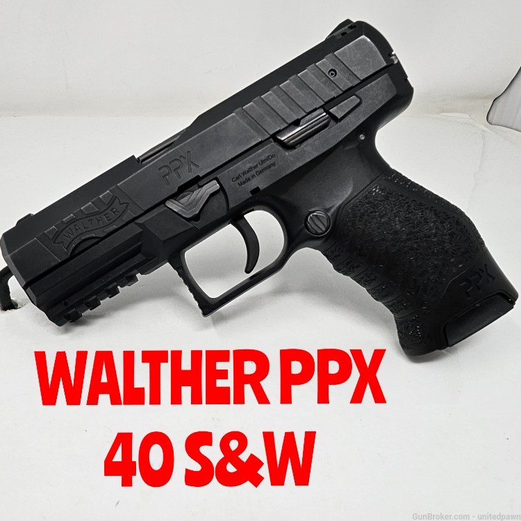 Walther PPX 40s&w pistol -img-0