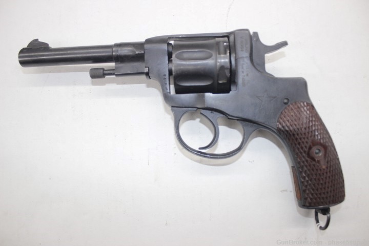 Used Nagant M1895 7.62x38R Tula Russian Revolver 1944 C&R-img-0