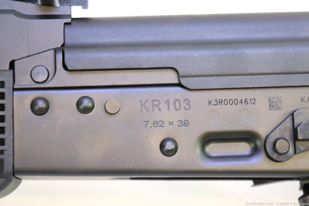 Kalashnikov USA KR-103 AK-47 Semi Auto Rifle - Like New, 7.62x39, 4 Mags-img-6