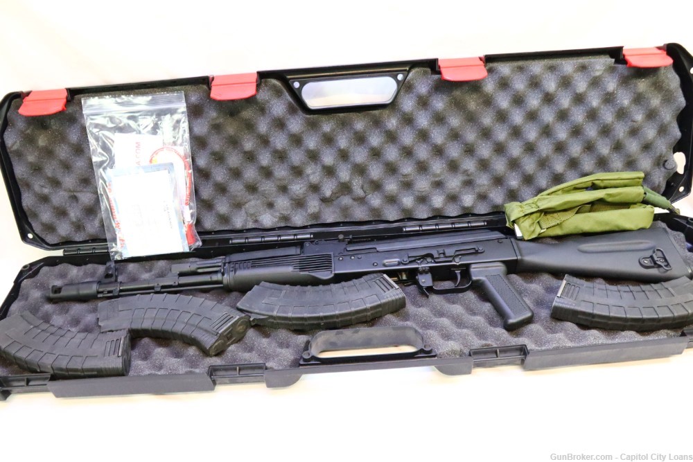 Kalashnikov USA KR-103 AK-47 Semi Auto Rifle - Like New, 7.62x39, 4 Mags-img-0
