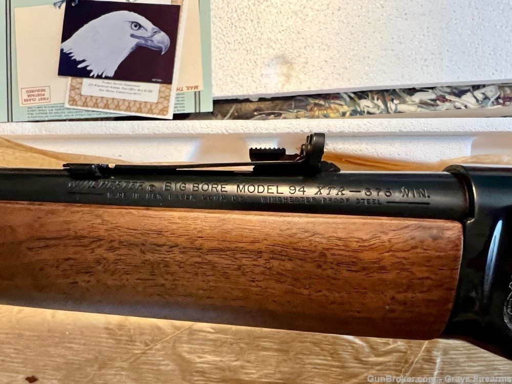 PRISTINE WINCHESTER EAGLE COMMEMORATIVE RIFLE W/ BOX AND TAGS 1982-img-7