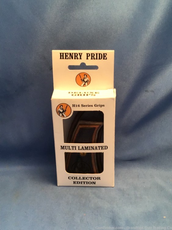 Multi Laminated Henry Revolver H16 Series Grips 357 Mag-img-0