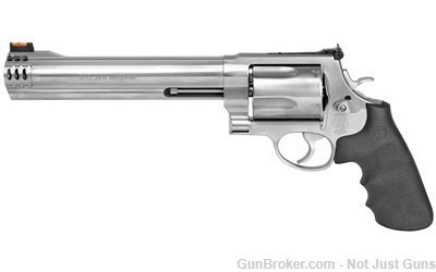 Smith & Wesson 500 Revolver 500 S&W 8 3/8" Satin Stainless 5RD FREE SHIP-img-0