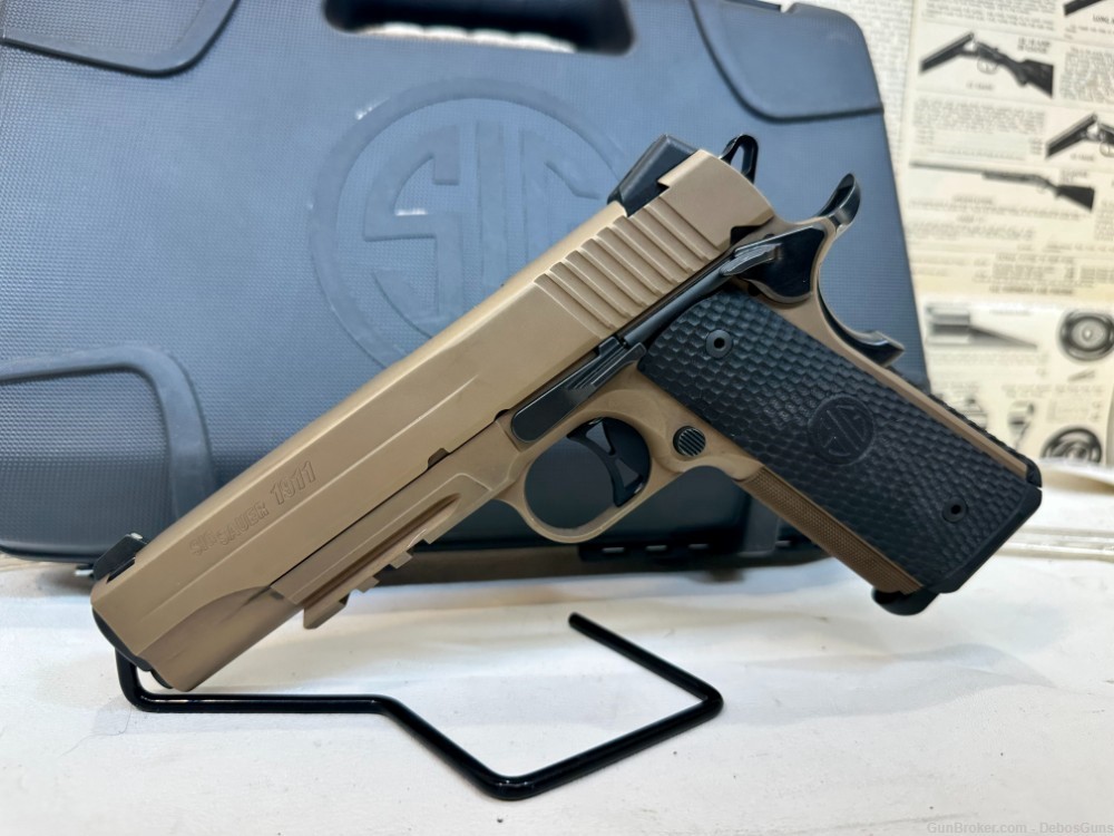 SIG SAUER 1911 EMPEROR SCORPION 10MM CLEAN! PENNY AUCTION! -img-1