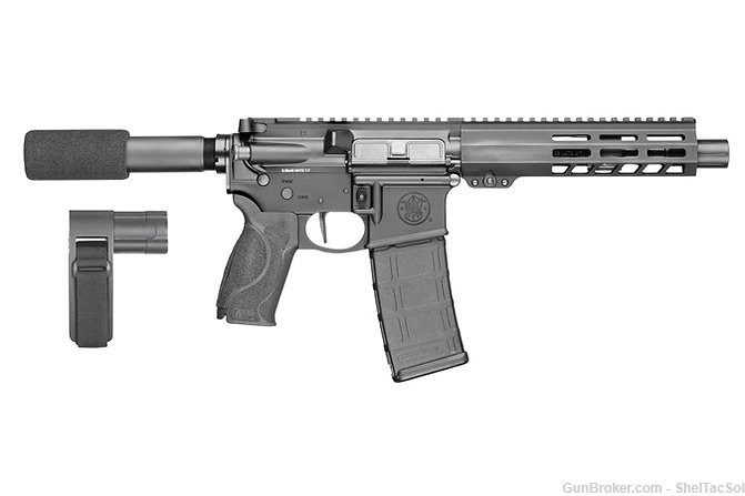 Smith & Wesson M&P15 7.5" Pistol with Brace-img-0