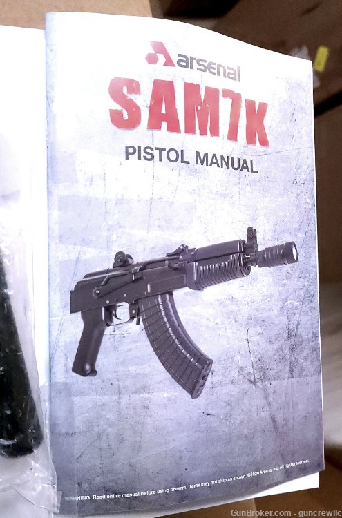 Arsenal SAM7K-34 AK47 SAM7 K W/ Rear QD Milled AK-47 7.62x39 Black Layaway-img-2