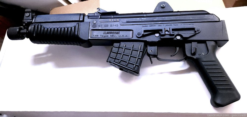Arsenal SAM7K-34 AK47 SAM7 K W/ Rear QD Milled AK-47 7.62x39 Black Layaway-img-5