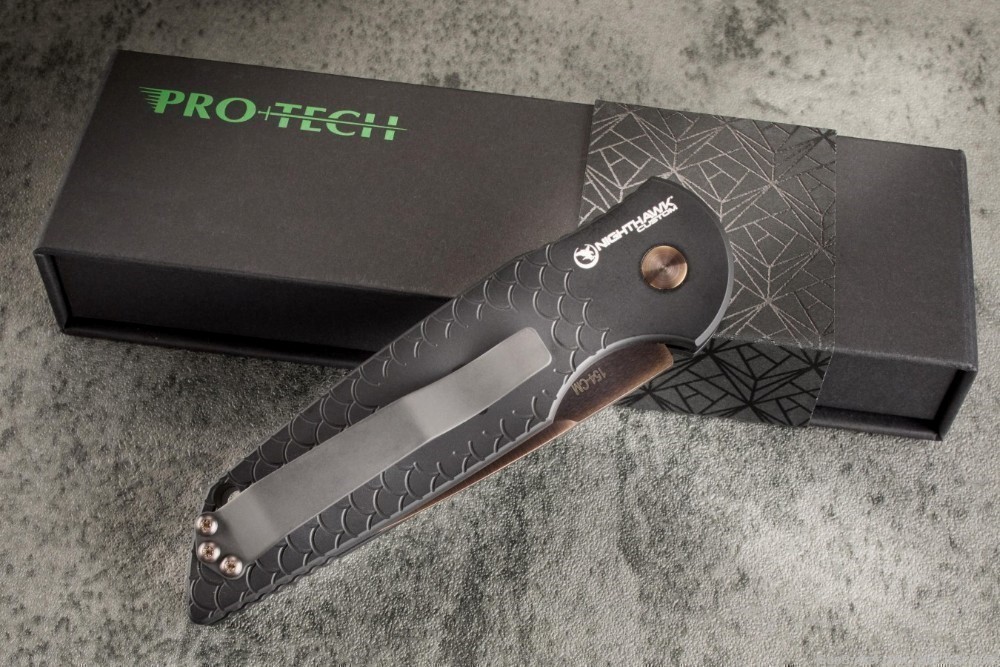 Nighthawk Custom Pro-Tech TR-3 Tactical Response III AUTO Folding 3.375"-img-6