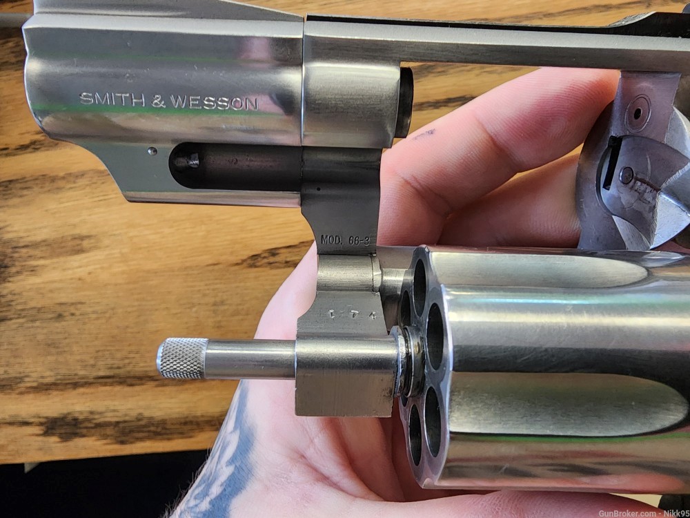 Smith wesson 66-3 .357 magnum 2.5inch barrel-img-2
