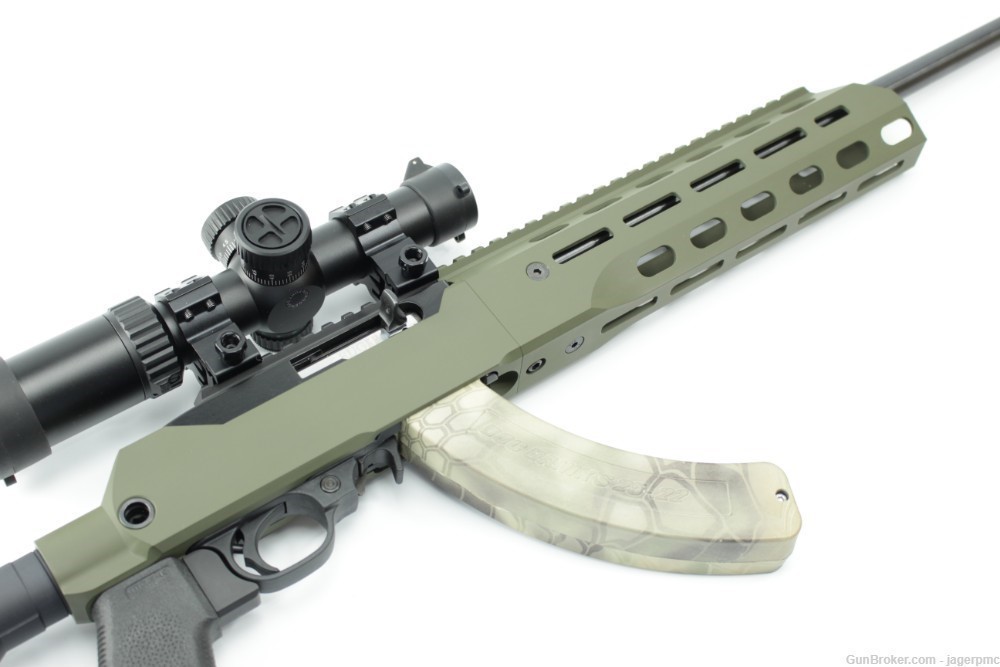 1022 Carbine with Olive Drab Cerakote JÄGER PMC "KONVERTER" CHASSIS-img-2