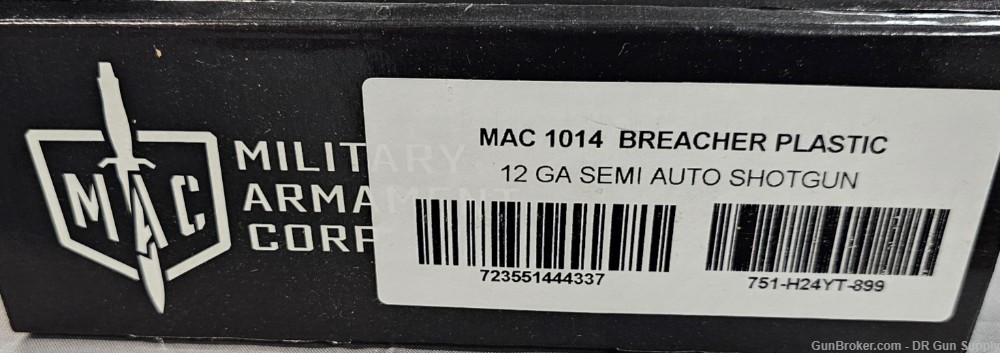 Military Armament MAC 1014 12GA 18.5" 5RD Breacher Ghost Ring NO CC FEES!-img-3