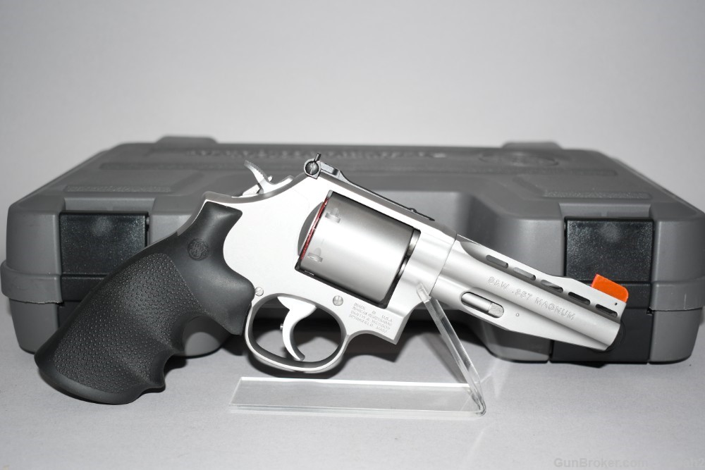 Nice Smith & Wesson 686-6 Performance Center 357 Mag 4" VR Revolver W Box-img-0