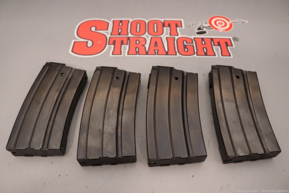 Lot O' Four (4) Ruger Mini-14 .223 / 5.56NATO 20rd Mags-img-5