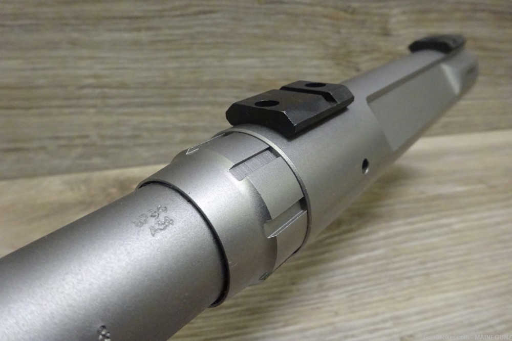 SAVAGE AXIS 22" STAINLESS BARRELED RECEIVER 7MM -08 NO RESERVE-img-4