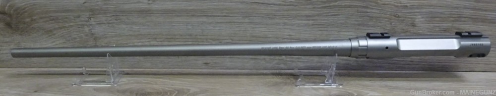 SAVAGE AXIS 22" STAINLESS BARRELED RECEIVER 7MM -08 NO RESERVE-img-0