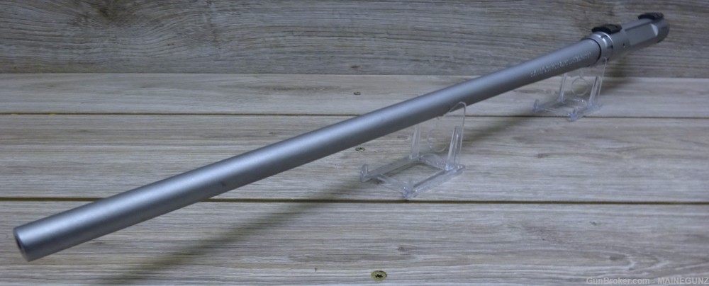 SAVAGE AXIS 22" STAINLESS BARRELED RECEIVER 7MM -08 NO RESERVE-img-7