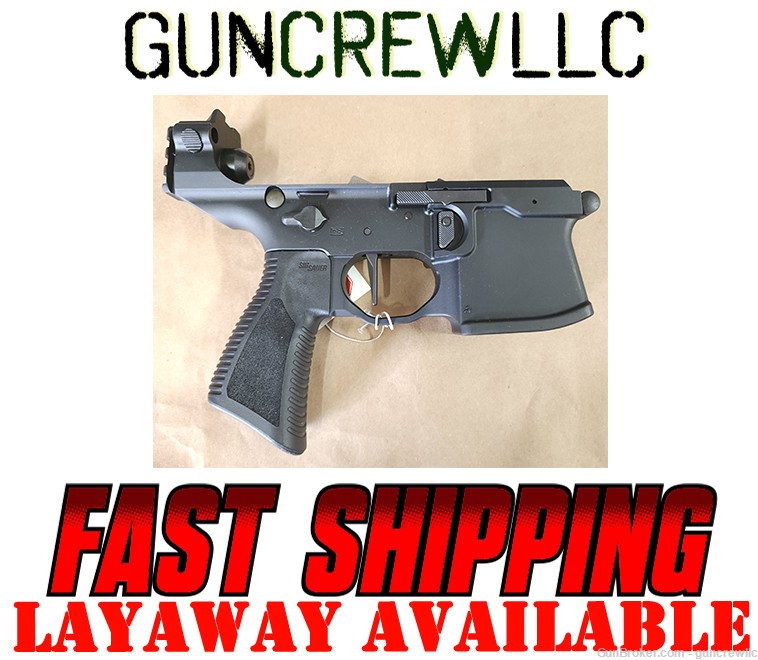 Sig Sauer MPX Copperhead Complete Lower Timney Trigger Black NB Layaway-img-1