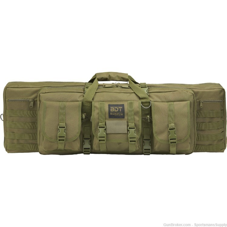 Bulldog BDT Single Tactical Rifle Bag 36" Long Endura Green NIB!-img-0