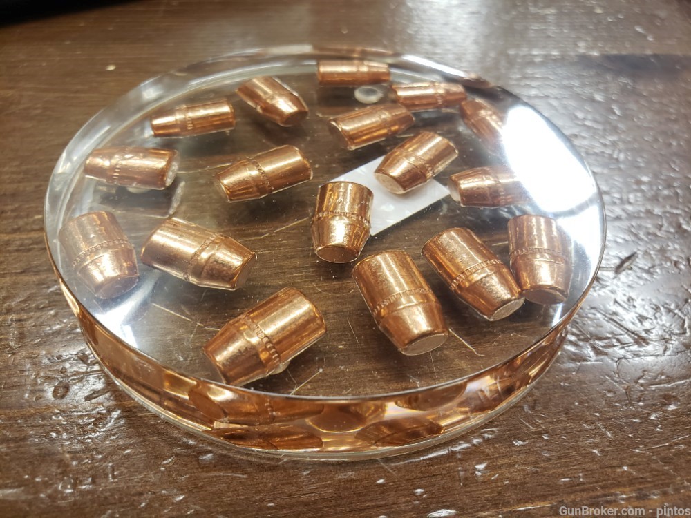 Resin paperweight/coaster with bullets-img-0
