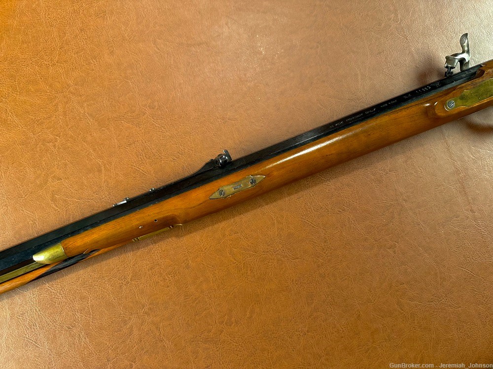 Vintage Pedersoli PLAINSMAN .45 Cal Half Stock Percussion Long Rifle 1975 -img-14