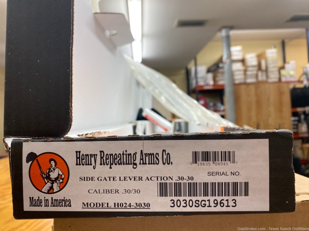 Henry H0243030 Side Gate  Lever 30-30 Winchester NIB-img-5
