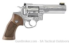 EXCLUSIVE! Ruger GP100 Deluxe Engraved 357Mag NO CC FEE-img-0