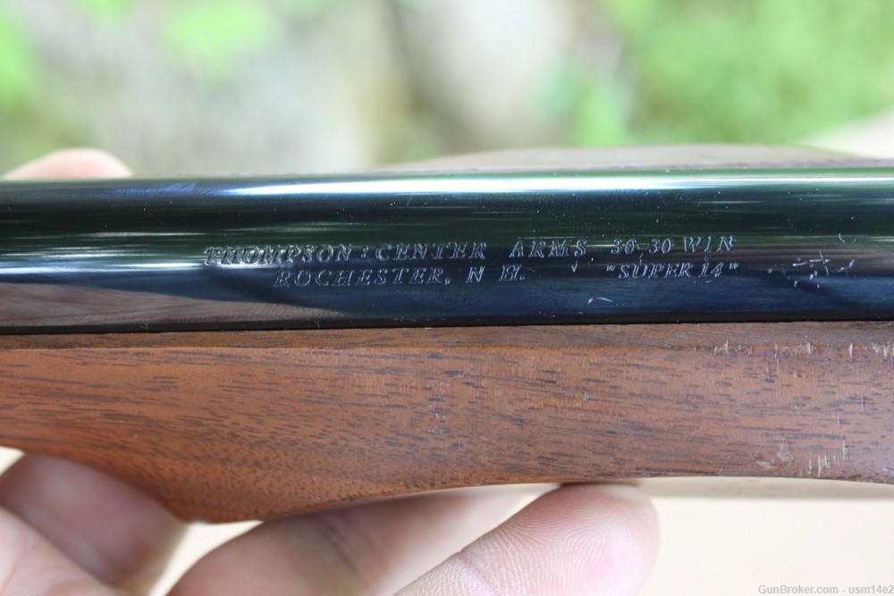 Thompson Center T/C Contender Super 14 44 Magnum 30/30 Winchester-img-29