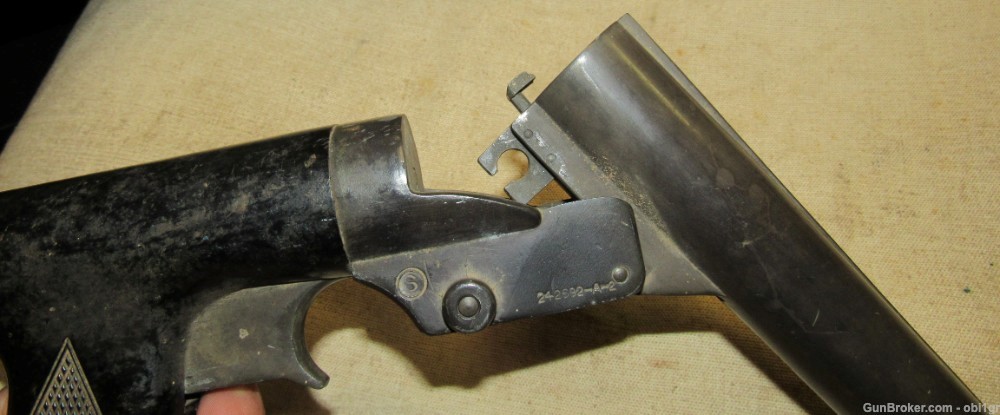 Original WWII USN Sedgley Mark 5 Signal Flare Pistol 1942-img-16