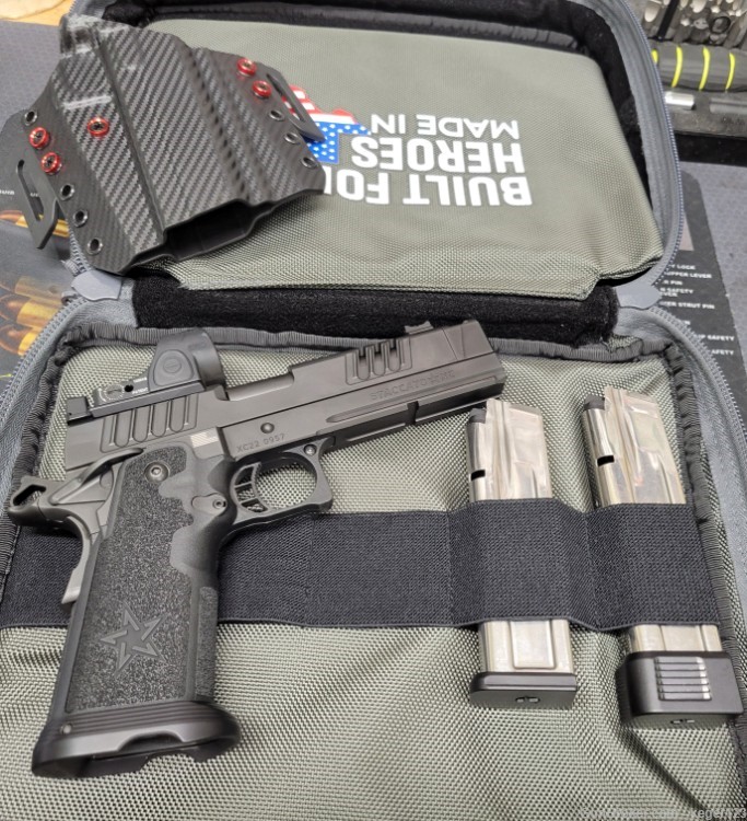 Staccato XC 9mm Pistol W/Trijicon RMR Optic/ Holster-img-0
