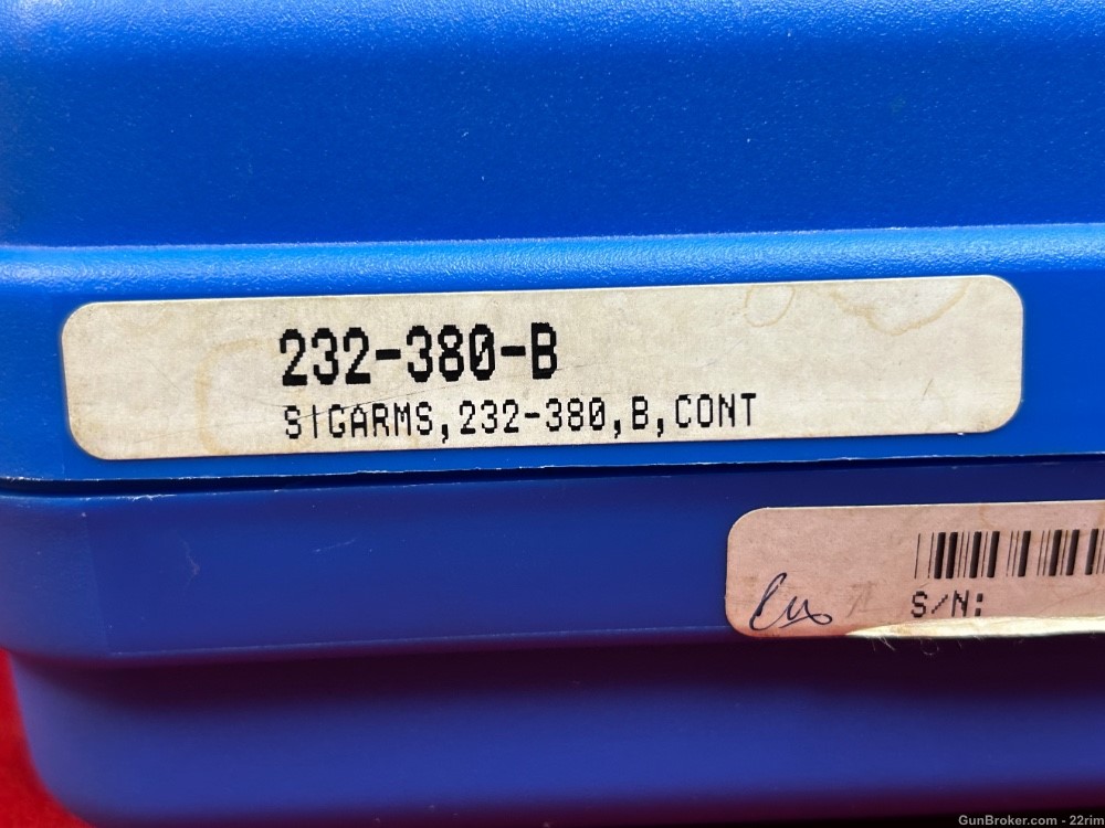 Sig P232, .380 ACP, German, Blue, 4 Mags, Original Case-img-18