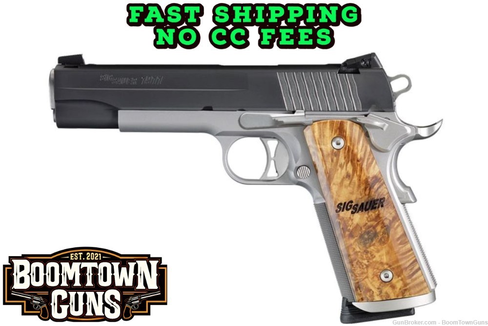 SIG SAUER 1911 STX 45 ACP 5" 8rd two tone (1911-45-STX)-img-0