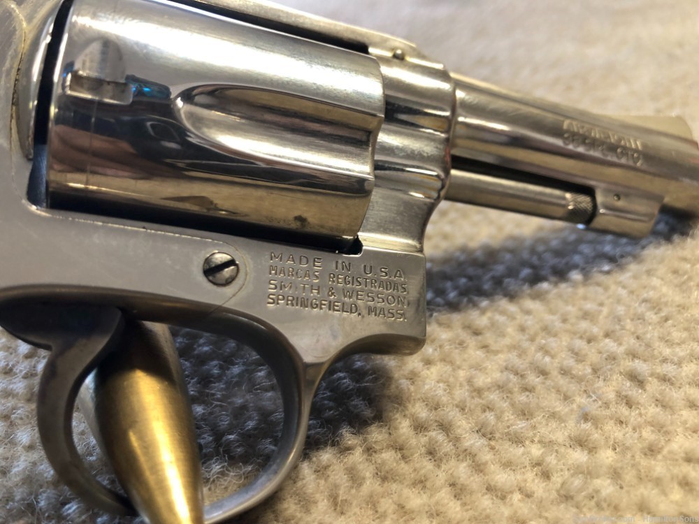 SMITH & WESSON MOD 37 NO DASH AIRWEIGHT 38SPL PRE LOCK -img-10