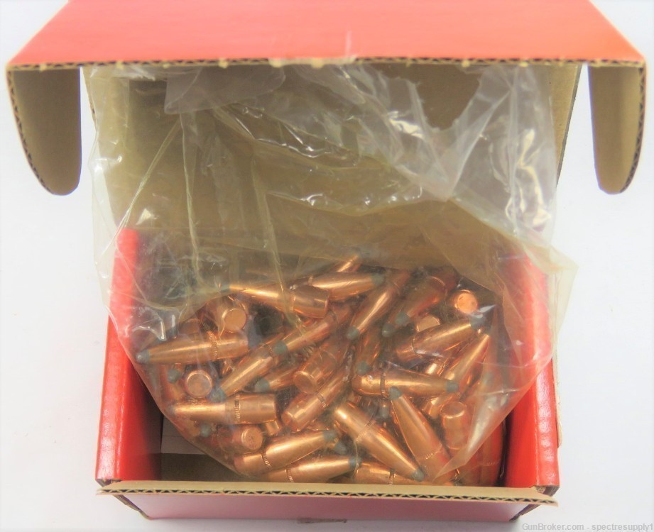 LOT OF 100 Hornady Interlock 30 Cal .308 150gr BTSP NEW OLD STOCK 150 Grain-img-1