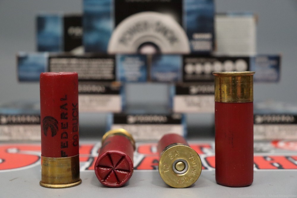 Lot o' 50 Shells of Federal 12GA 2 3/4" #00-Buck Ammunition -img-6