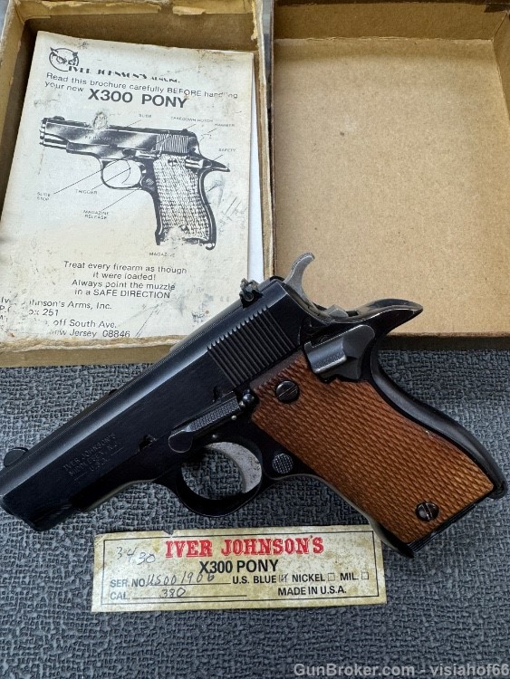 *EXCELLENT CONDITION HARD TO FIND!* Iver Johnson X300 Pony .380ACP-img-3
