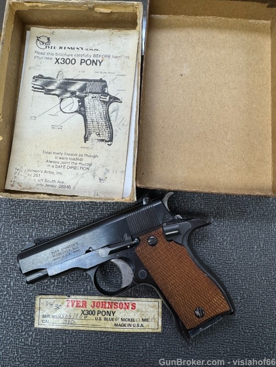 *EXCELLENT CONDITION HARD TO FIND!* Iver Johnson X300 Pony .380ACP-img-2