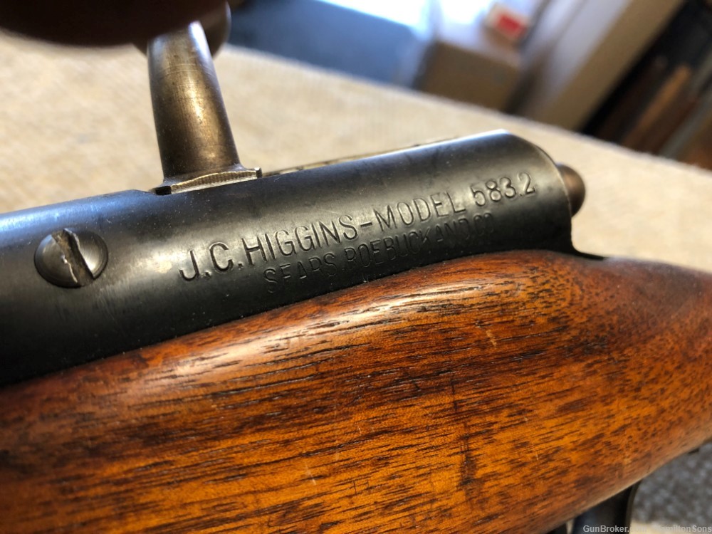 J.C. HIGGINS MOD 583.2 16 GAUGE SEARS. ROEBUCK AND CO IN GOOD CONDITION -img-15