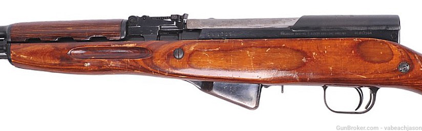 Soviet Russian 1952 Tula SKS 7.62x39 Semi Auto Rifle -img-2