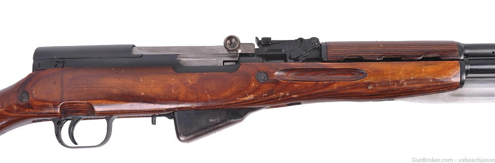 Soviet Russian 1952 Tula SKS 7.62x39 Semi Auto Rifle -img-3