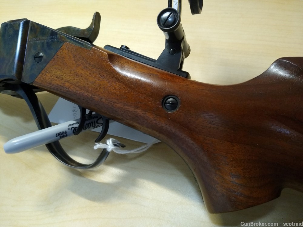Early Shiloh Sharps Old Reliable, 50-90 Single Shot Rifle w/ Peep sight-img-12