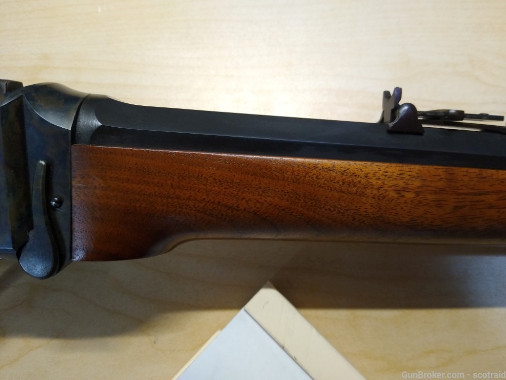 Early Shiloh Sharps Old Reliable, 50-90 Single Shot Rifle w/ Peep sight-img-2