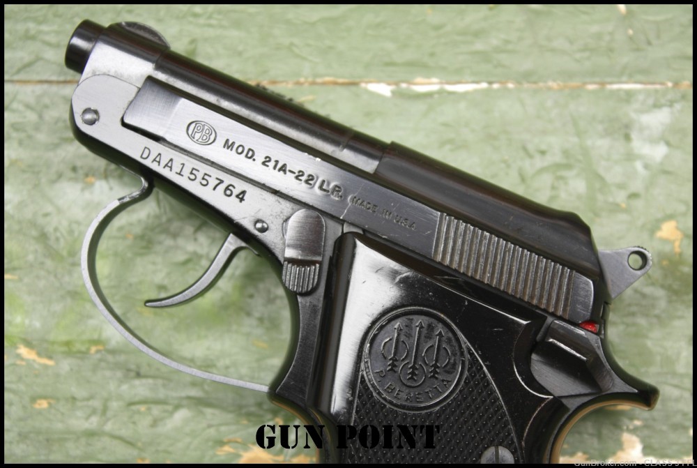 Cool Vintage Beretta Model 21A In Caliber 22 LR *Penny*Bid No Reserve ! 21a-img-5