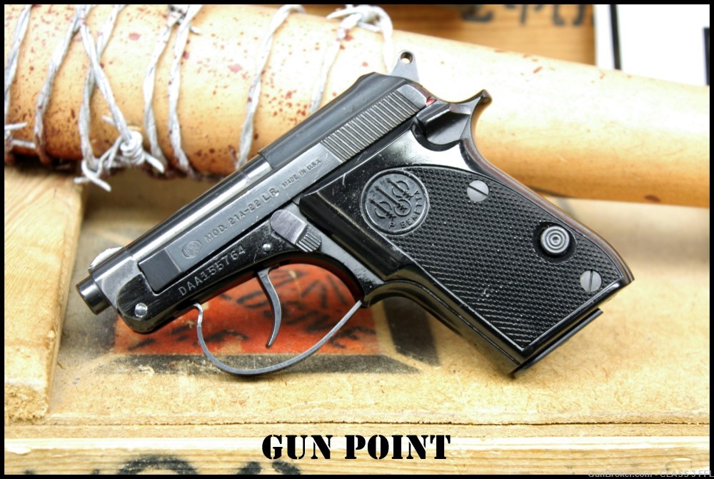 Cool Vintage Beretta Model 21A In Caliber 22 LR *Penny*Bid No Reserve ! 21a-img-1