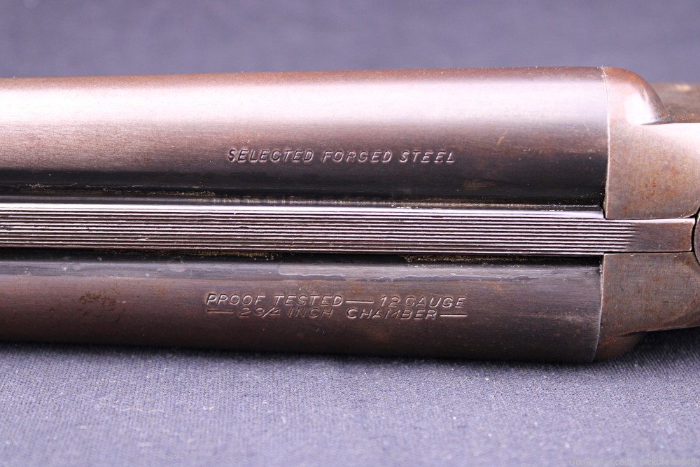 J STEVENS SPINGFIELD MODEL 5100 12GA 30" SXS FIXED CHOKES CASE HARDENED-img-5