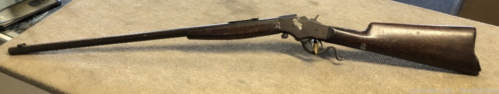 J. STEVENS ARMS MOD 1915 22 LR FALLING BLOCK IN WORKING CONDITION -img-11