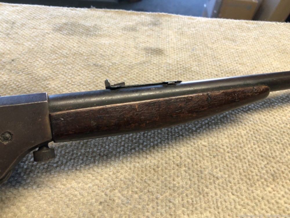 J. STEVENS ARMS MOD 1915 22 LR FALLING BLOCK IN WORKING CONDITION -img-6