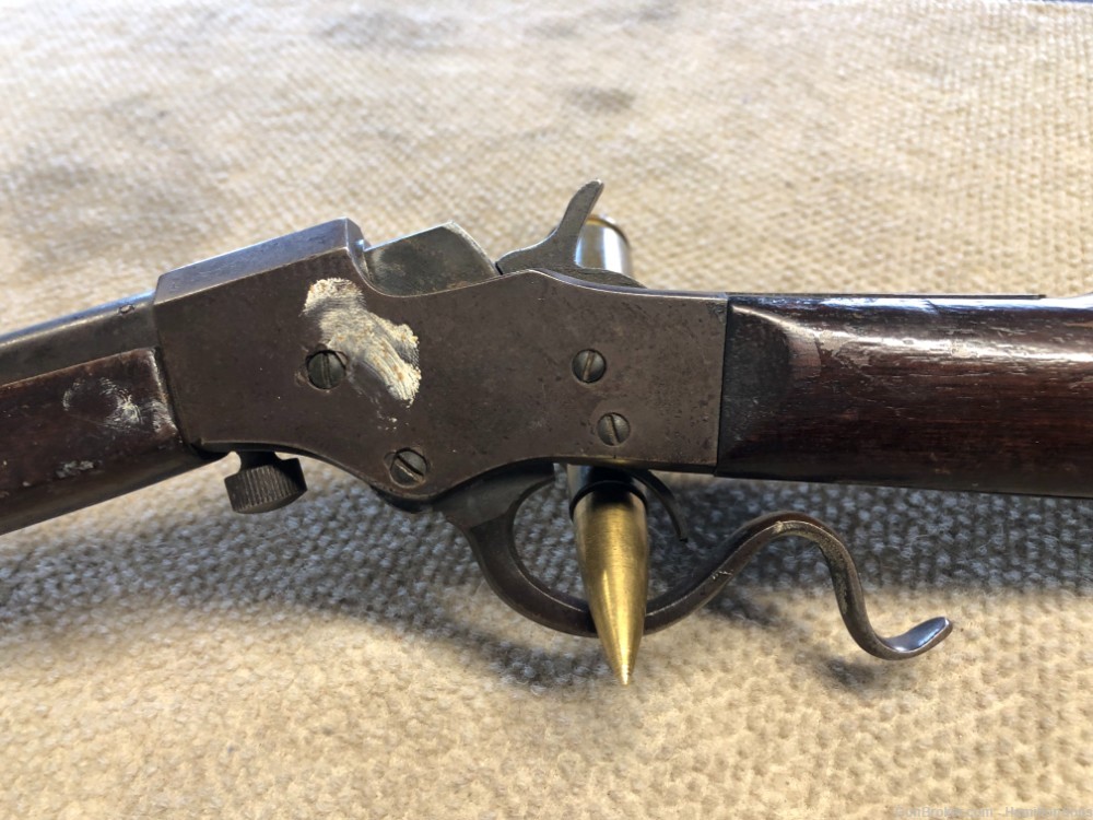 J. STEVENS ARMS MOD 1915 22 LR FALLING BLOCK IN WORKING CONDITION -img-13