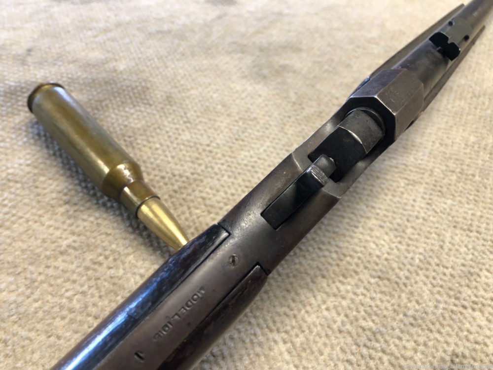 J. STEVENS ARMS MOD 1915 22 LR FALLING BLOCK IN WORKING CONDITION -img-8