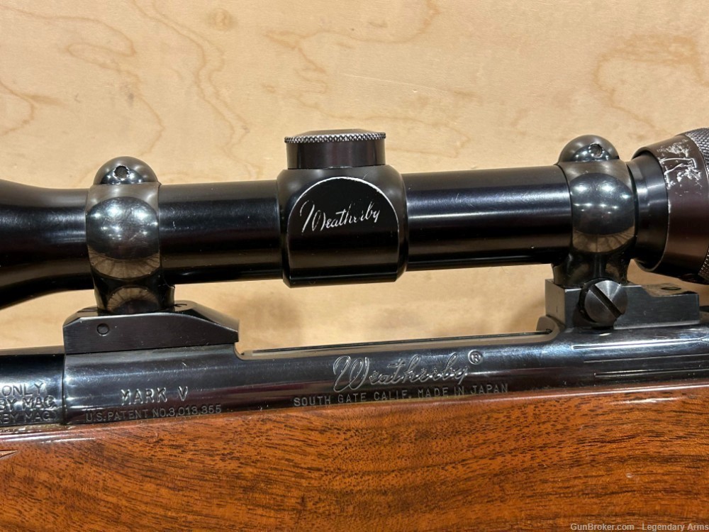 WEATHERBY MARK V 300 WBY MAG #23458 WEATHERBY SCOPE 24" BARREL -img-20